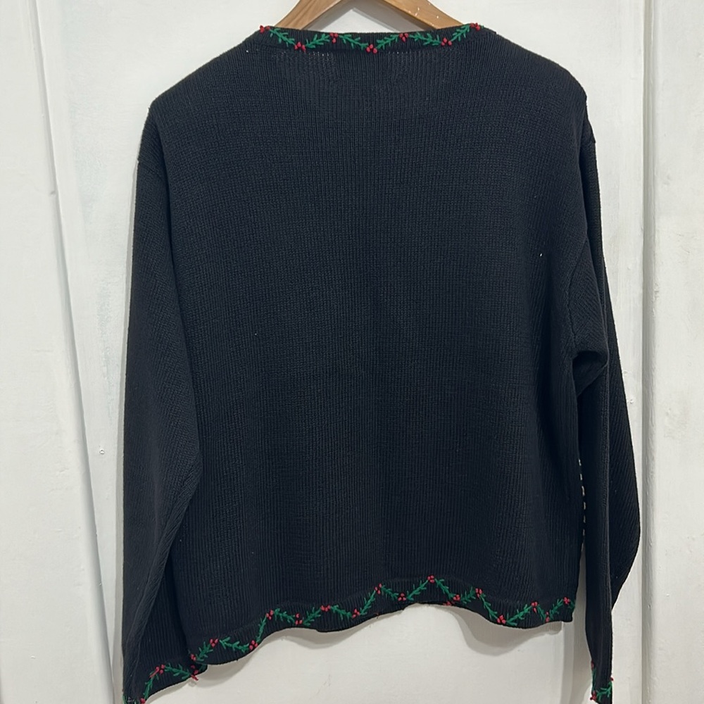 Susan Bristol Cottagecore Patchwork Christmas Swe… - image 8